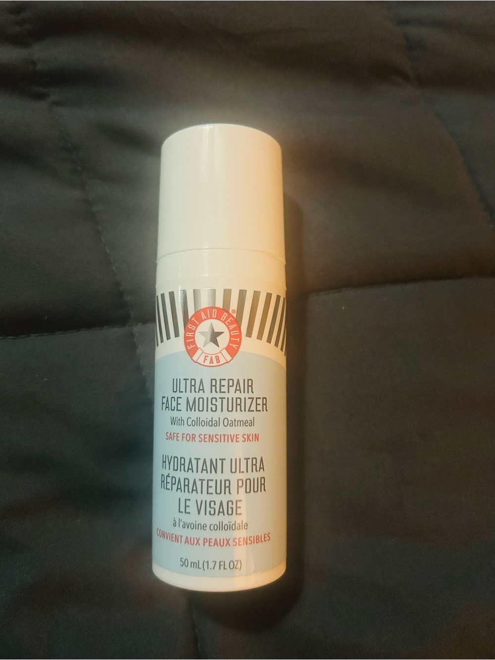 First Aid Beauty Ultra Repair Face Moisturizer - White, Light Blue